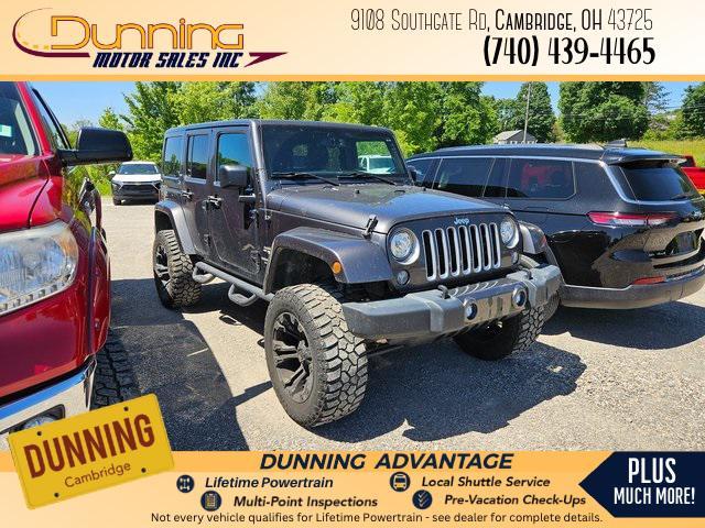 used 2017 Jeep Wrangler Unlimited car, priced at $24,977