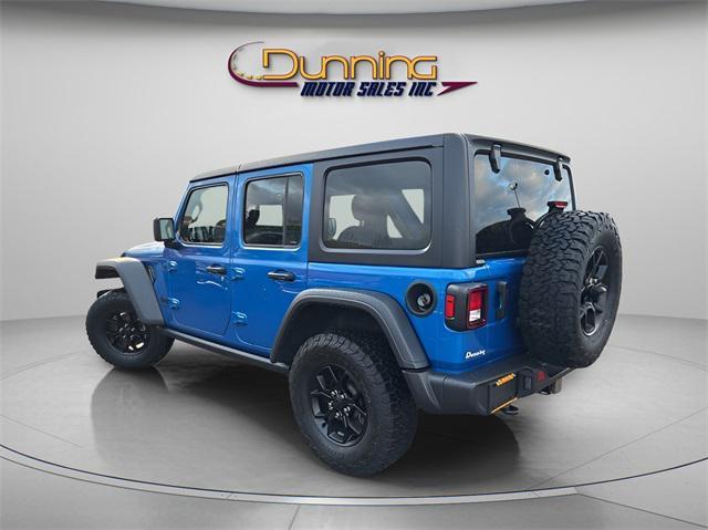 used 2024 Jeep Wrangler car, priced at $39,456