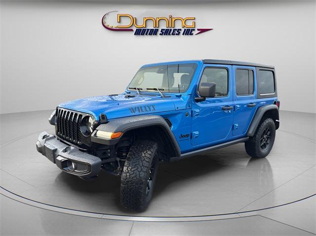 used 2024 Jeep Wrangler car, priced at $39,456