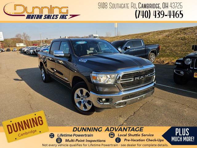 used 2021 Ram 1500 car, priced at $33,877