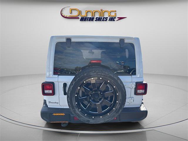 used 2021 Jeep Wrangler Unlimited car, priced at $25,751