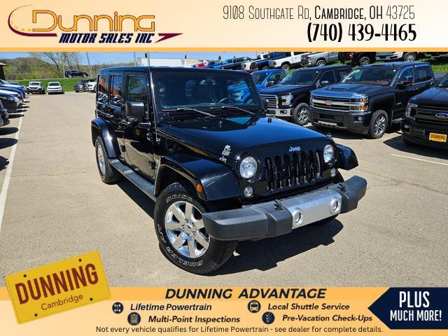 used 2015 Jeep Wrangler Unlimited car, priced at $15,700