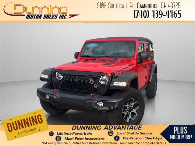 used 2022 Jeep Wrangler Unlimited car, priced at $33,660