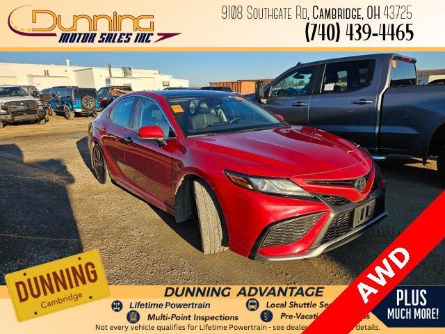 used 2021 Toyota Camry car, priced at $29,977