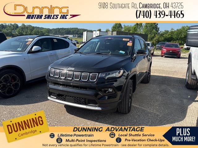 used 2022 Jeep Compass car, priced at $21,977