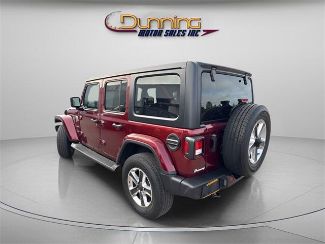 used 2021 Jeep Wrangler Unlimited car, priced at $30,576
