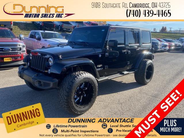 used 2014 Jeep Wrangler Unlimited car, priced at $16,588