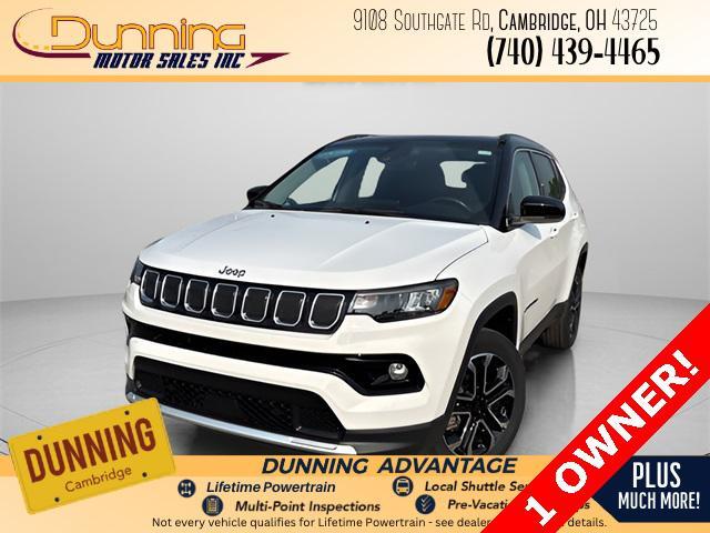 used 2022 Jeep Compass car, priced at $22,362