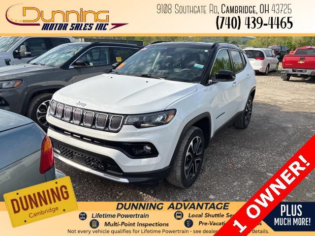 used 2022 Jeep Compass car, priced at $23,877