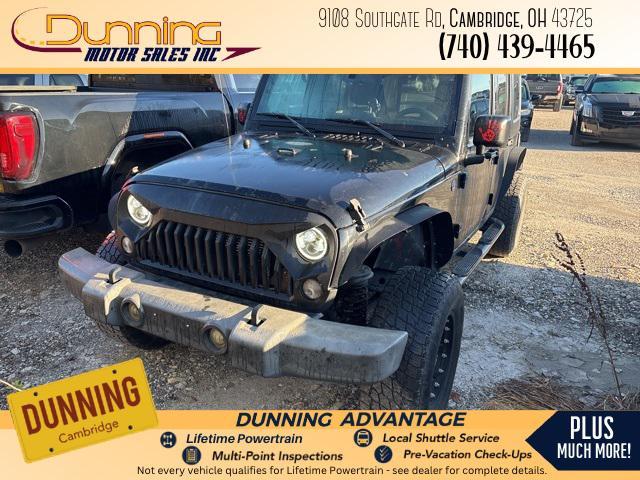 used 2014 Jeep Wrangler Unlimited car, priced at $12,207