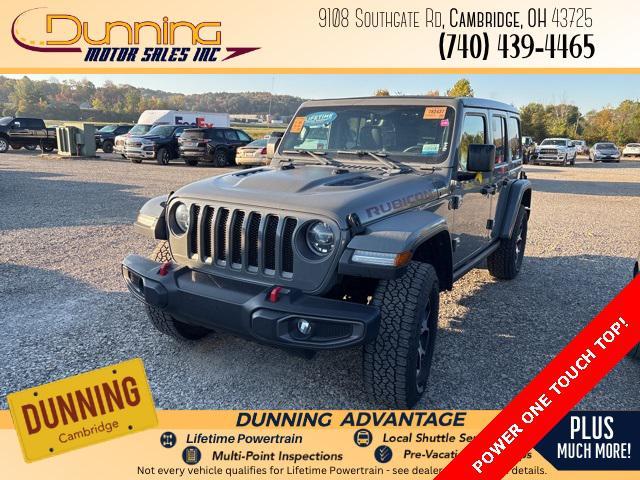 used 2021 Jeep Wrangler Unlimited car, priced at $33,977
