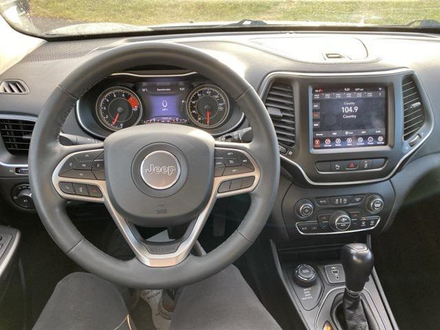 used 2021 Jeep Cherokee car, priced at $19,592