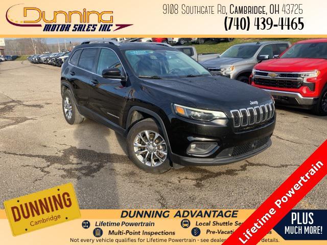 used 2021 Jeep Cherokee car, priced at $19,592