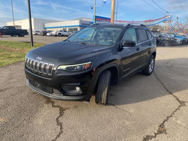 used 2021 Jeep Cherokee car, priced at $19,592