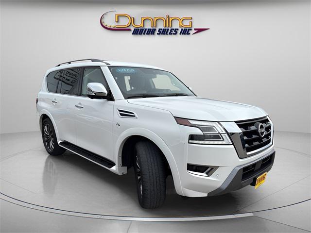 used 2021 Nissan Armada car, priced at $40,621