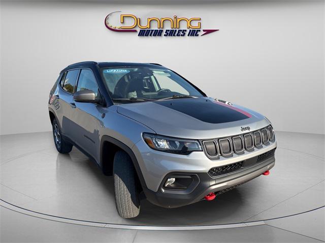 used 2022 Jeep Compass car, priced at $22,461
