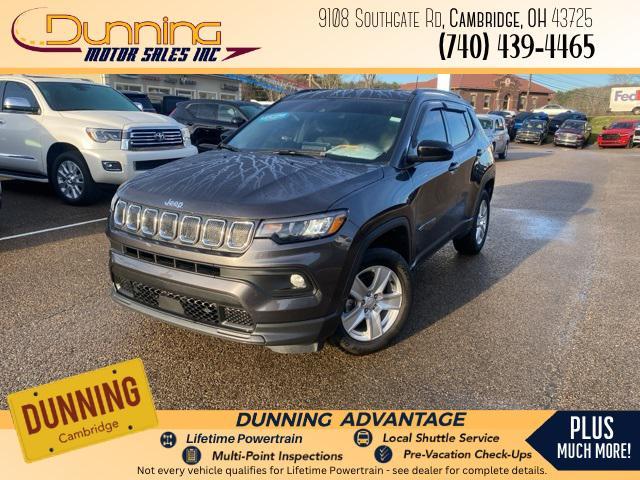 used 2022 Jeep Compass car, priced at $19,671