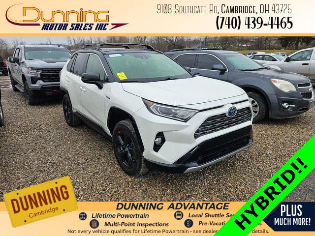 used 2020 Toyota RAV4 Hybrid car, priced at $27,577