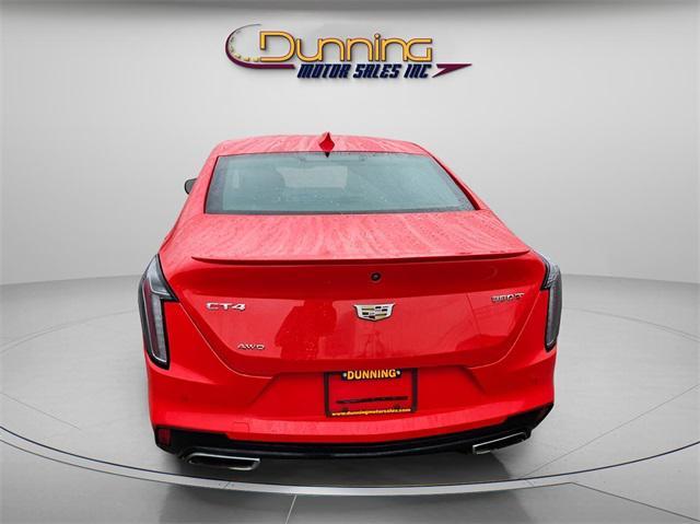 used 2021 Cadillac CT4 car, priced at $26,693