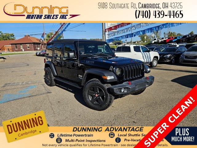 used 2021 Jeep Wrangler Unlimited car, priced at $28,977