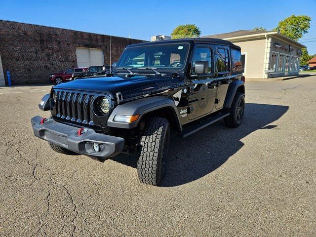 used 2021 Jeep Wrangler Unlimited car, priced at $28,977