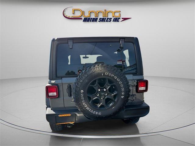 used 2023 Jeep Wrangler car, priced at $33,750