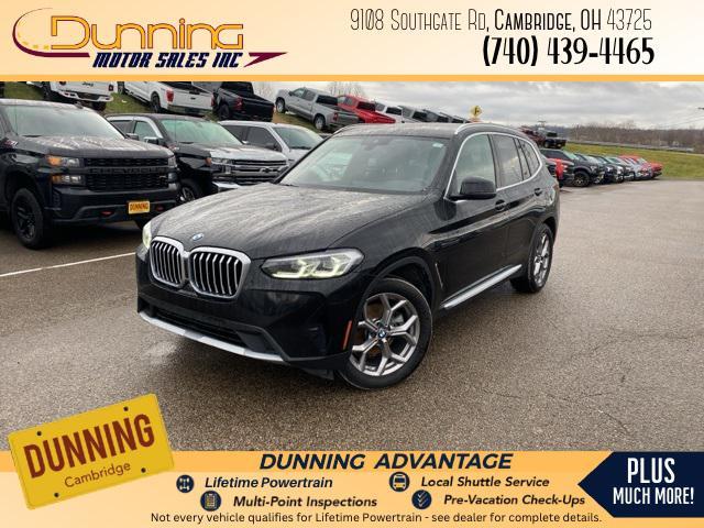 used 2022 BMW X3 car, priced at $29,429