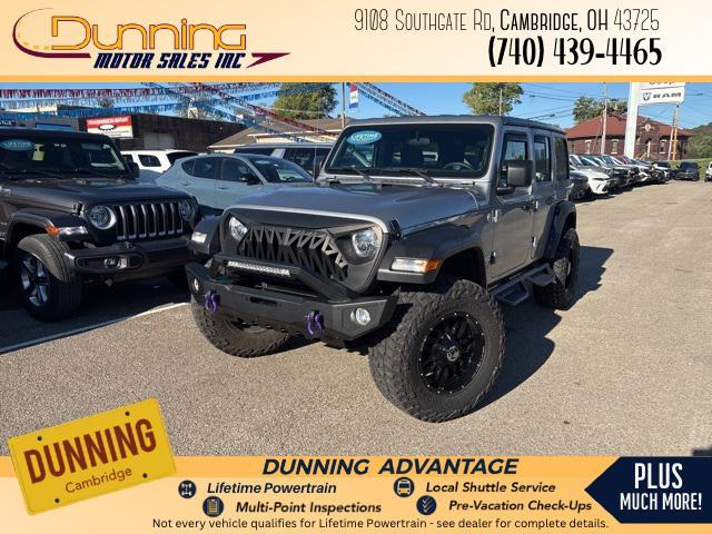 used 2019 Jeep Wrangler Unlimited car, priced at $27,225