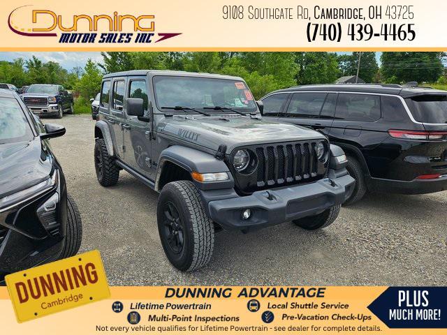 used 2020 Jeep Wrangler car, priced at $31,450