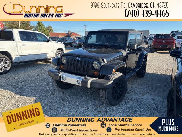 used 2012 Jeep Wrangler Unlimited car, priced at $13,261