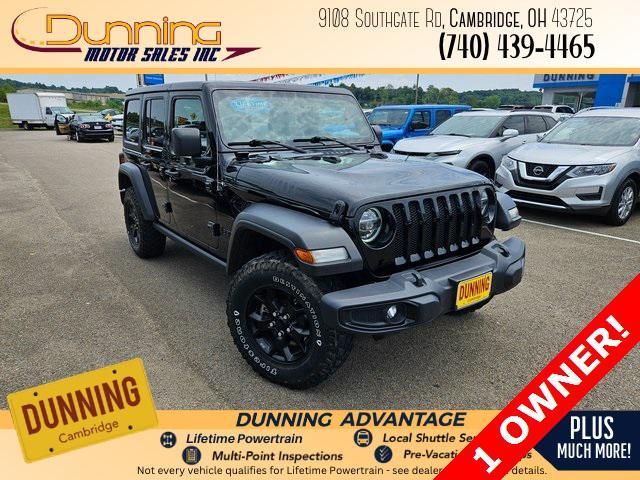 used 2021 Jeep Wrangler car, priced at $26,029