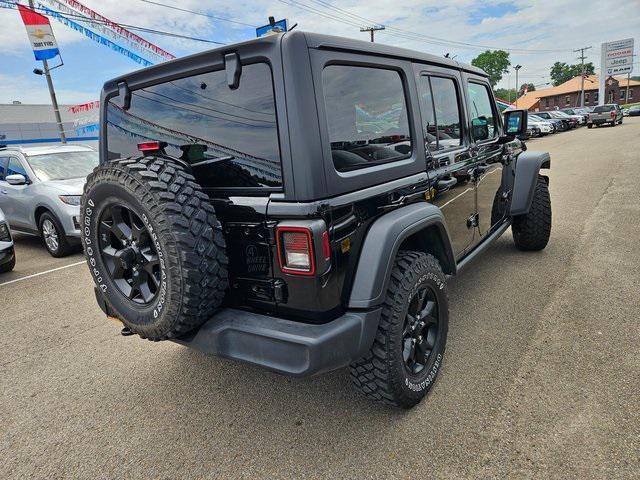 used 2021 Jeep Wrangler car, priced at $26,029