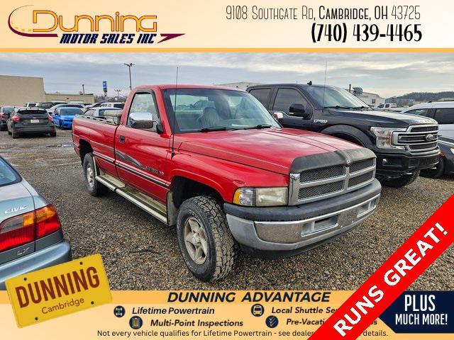 used 1996 Dodge Ram 1500 car, priced at $5,863