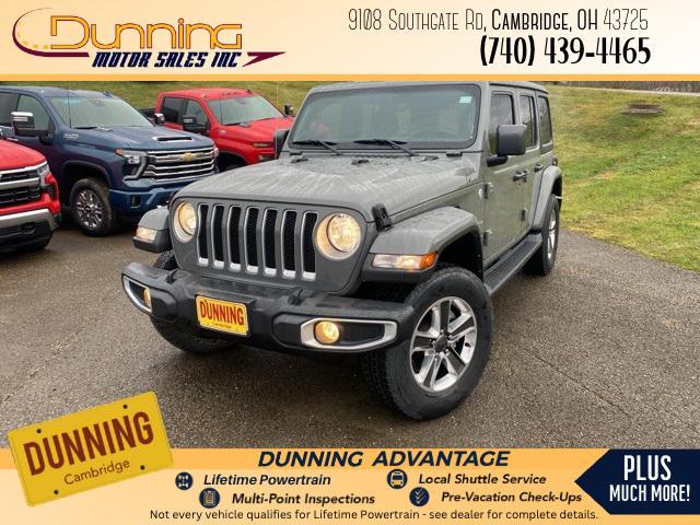 used 2021 Jeep Wrangler Unlimited car, priced at $28,677