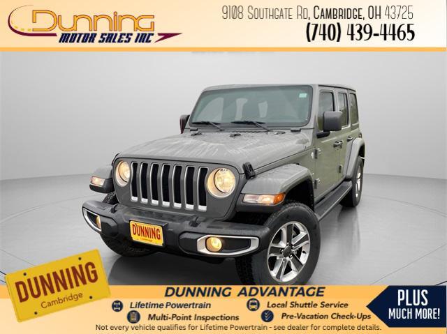 used 2021 Jeep Wrangler Unlimited car, priced at $27,999