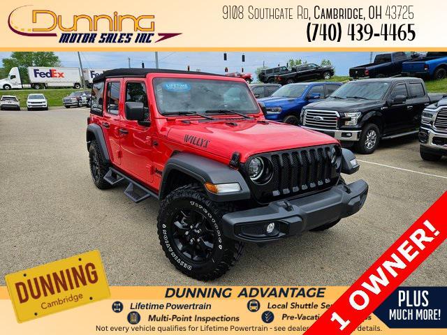 used 2023 Jeep Wrangler car, priced at $40,000