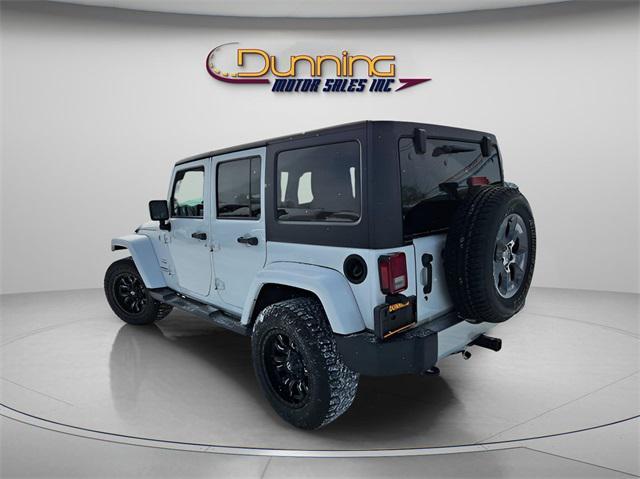 used 2017 Jeep Wrangler Unlimited car, priced at $18,841