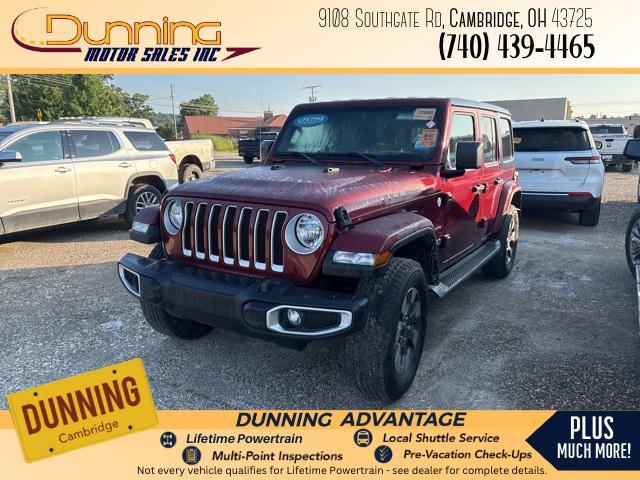 used 2021 Jeep Wrangler Unlimited car, priced at $33,977