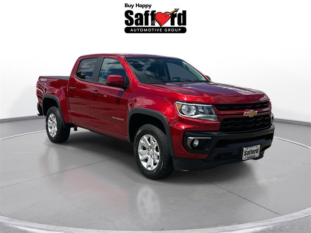 used 2021 Chevrolet Colorado car, priced at $28,602