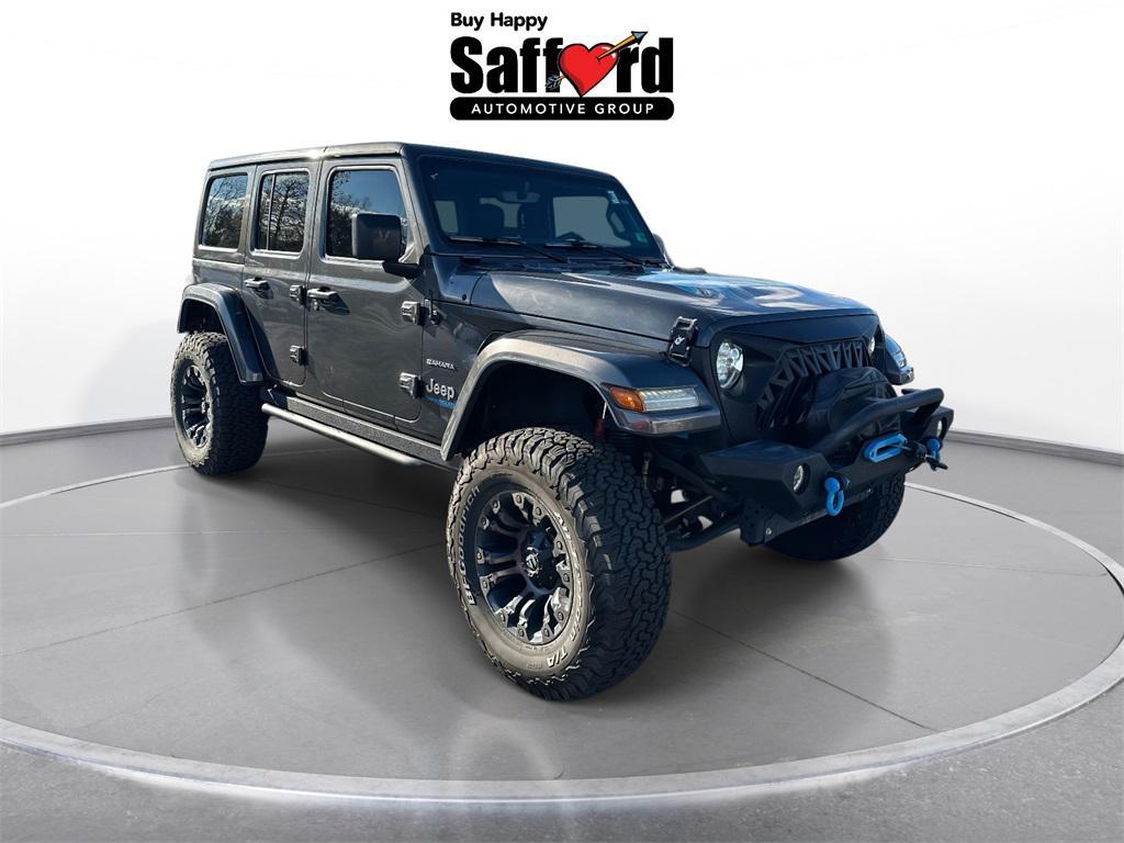 used 2022 Jeep Wrangler Unlimited 4xe car, priced at $28,279