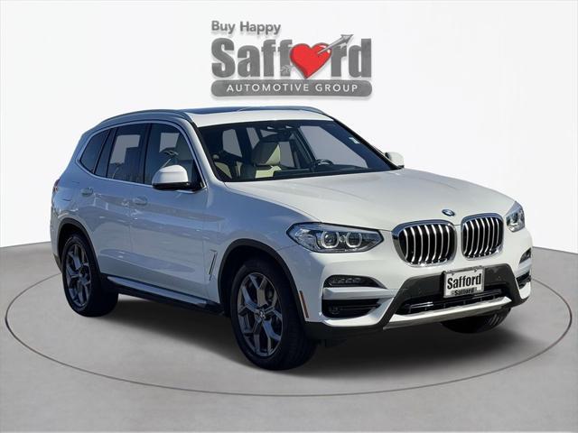 used 2021 BMW X3 car, priced at $28,500