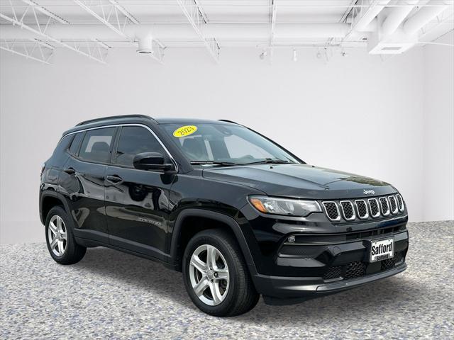 used 2023 Jeep Compass car, priced at $25,500