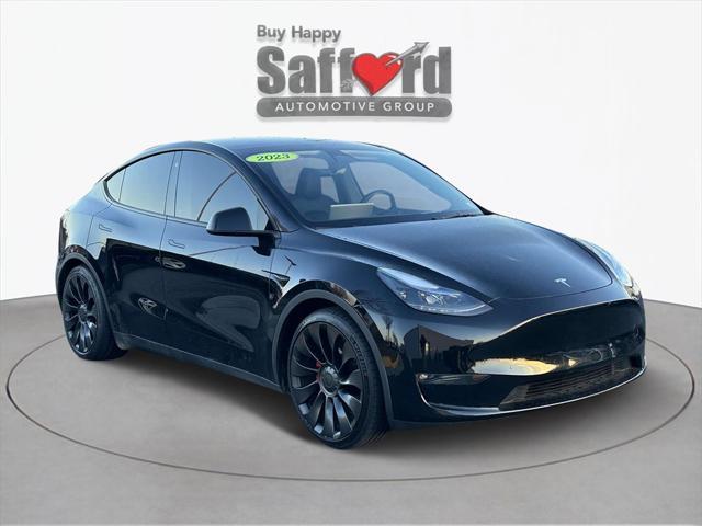 used 2023 Tesla Model Y car, priced at $31,000