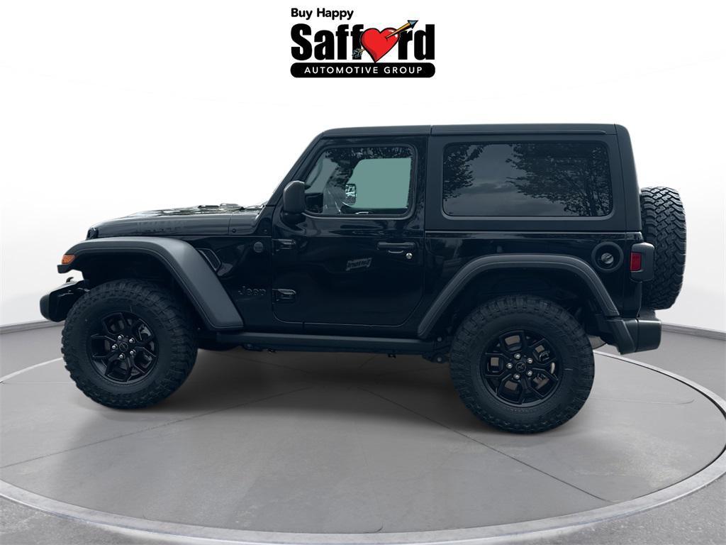 new 2025 Jeep Wrangler car, priced at $38,005