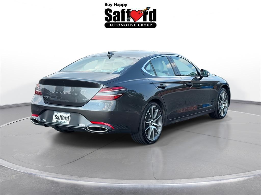 used 2025 Genesis G70 car, priced at $36,500