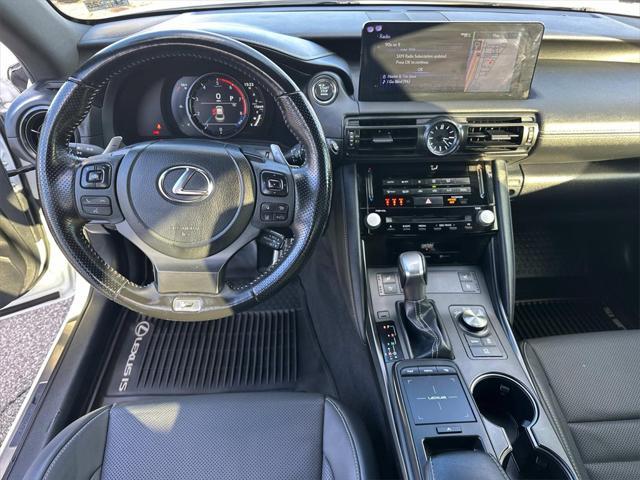 used 2023 Lexus IS 500 car, priced at $55,300