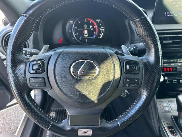 used 2023 Lexus IS 500 car, priced at $55,300