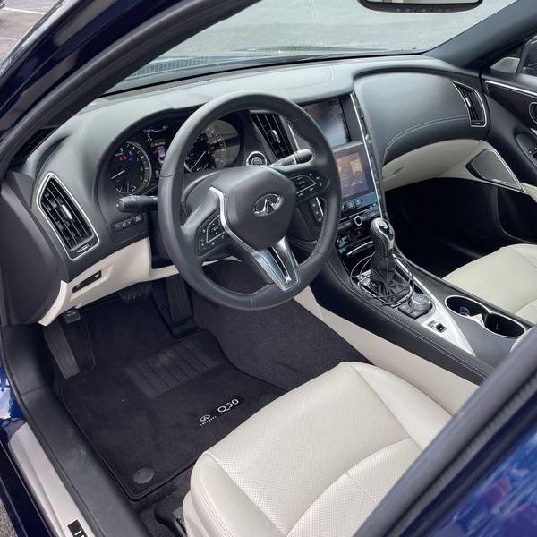used 2022 INFINITI Q50 car, priced at $32,500