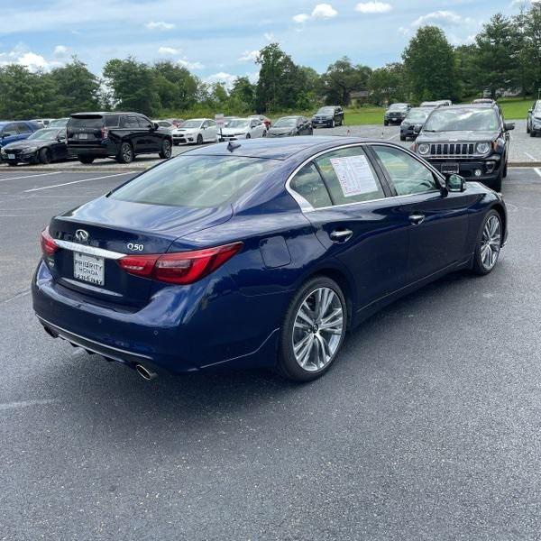 used 2022 INFINITI Q50 car, priced at $32,500