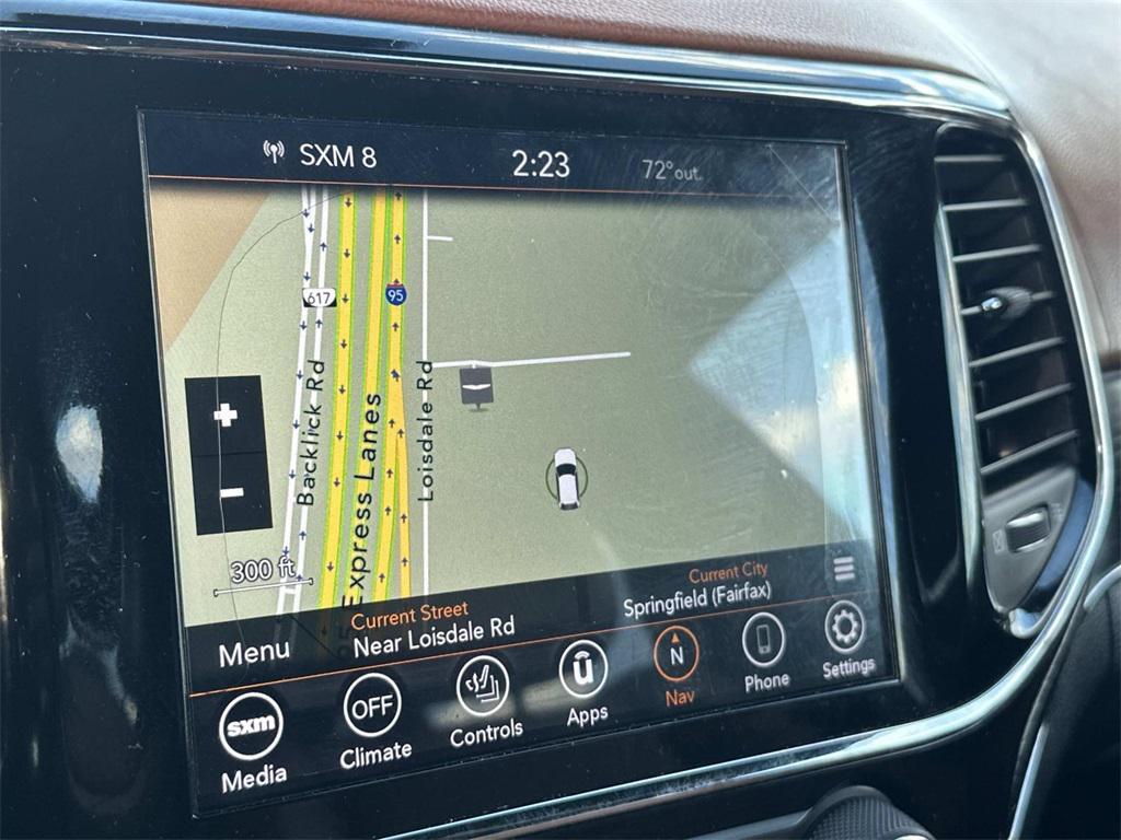 used 2020 Jeep Grand Cherokee car, priced at $25,000